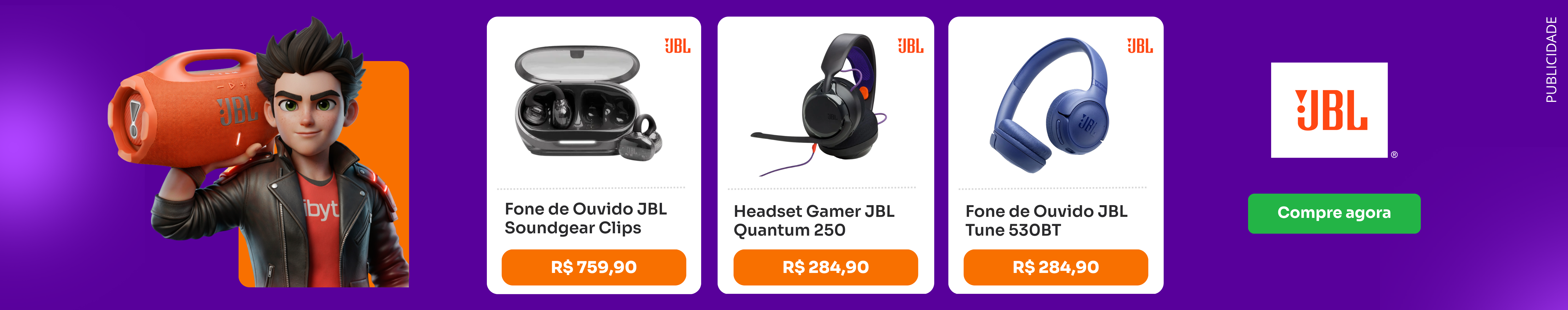 [PARCERIA] JBL - Missão Upgrade - Destaque